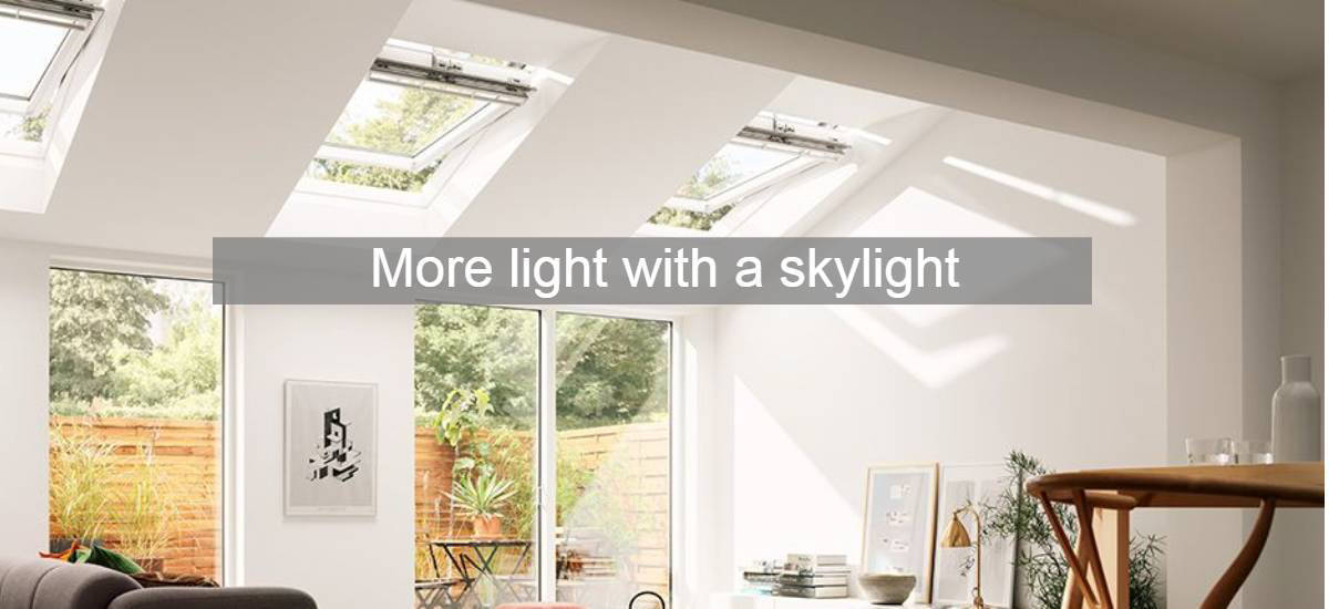 Create a healthier living room with a skylight